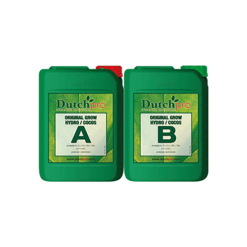 DutchPro Original Grow Hydro/Coco A+B je 5 Liter