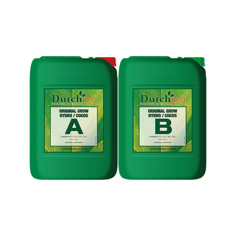 DutchPro Original Grow Hydro/Coco A+B je 10 Liter