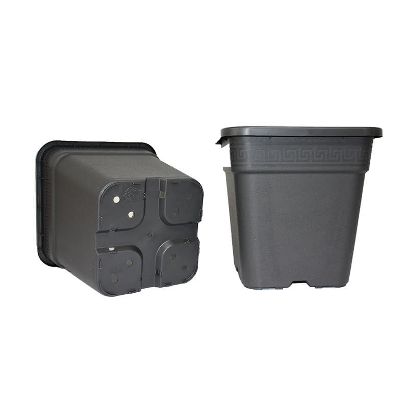 Topf viereckig 28,5x28,5x28cm - 14 Liter