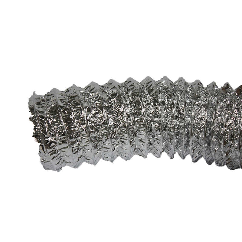 Luftschlauch Aluconnect 160mm - Aluminiumbeschichtet