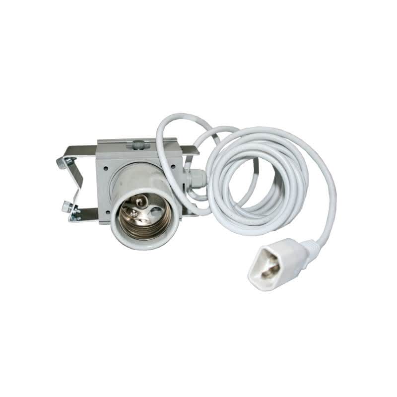 Adjust-A-Wings E40 Fassung mit IEC Connector und 4m Kabel